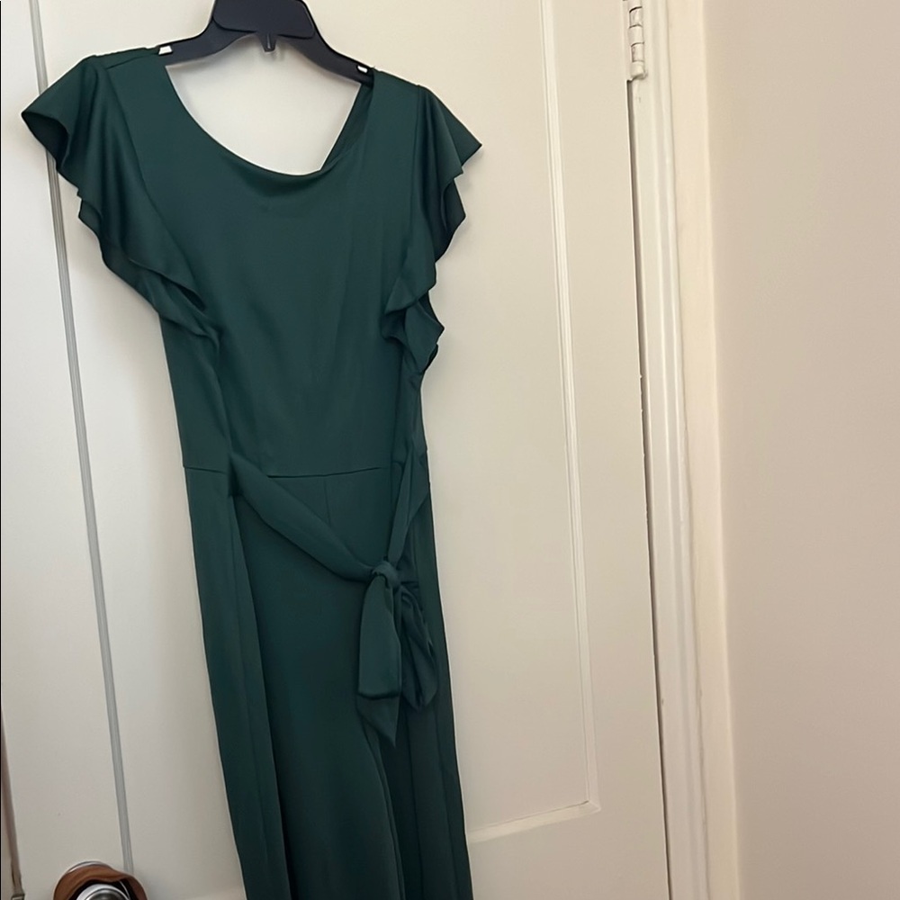 NWT allegra k Elegant Green jumpsuit size: L